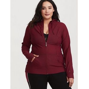 Waffle Knit Active Jacket